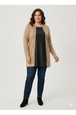 230241 BEIGE BLOUSE