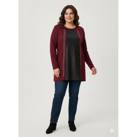 230242 BORDO BLUZ