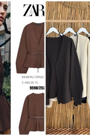 230275 BLACK CARDIGAN SHORT