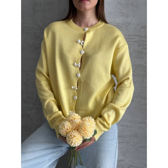 230295 YELLOW CARDIGAN