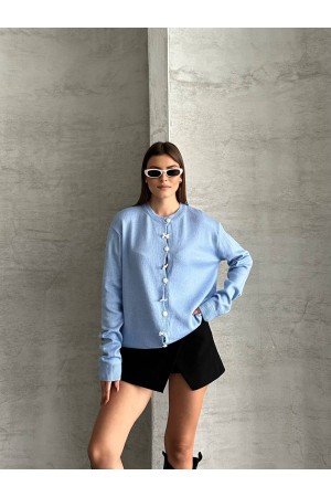 230297 BEBE MAVİ HIRKA