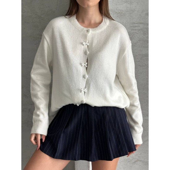 230298 WHITE CARDIGAN