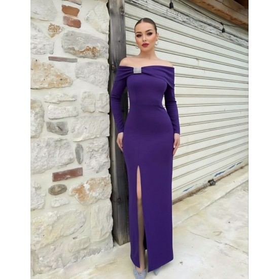 230340 PURPLE "Evening dress"