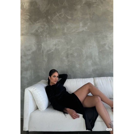 230398 BLACK DRESS