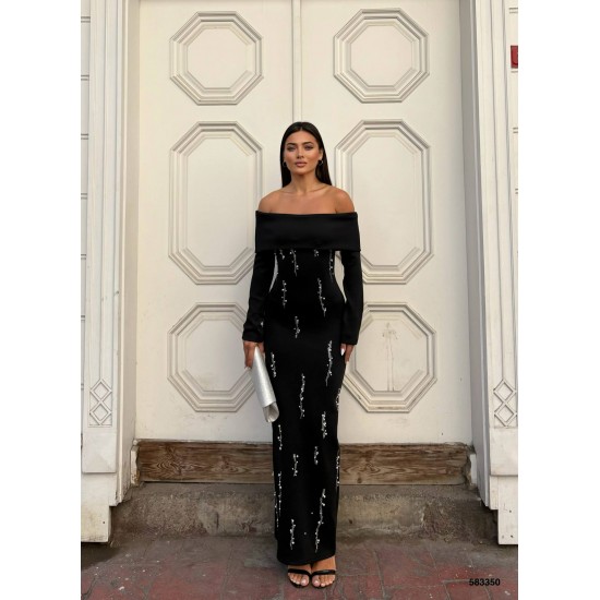 230404 SİYAH ABİYE