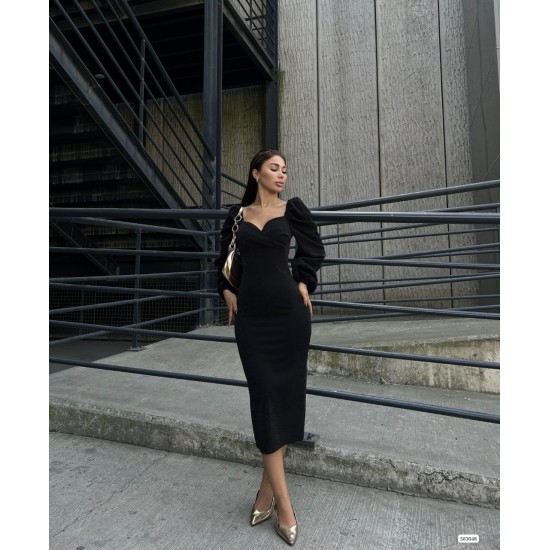 230414 BLACK "Evening dress"