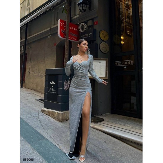 230442 GRAY "Evening dress"