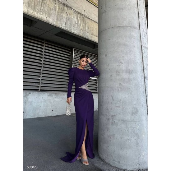 230473 PURPLE "Evening dress"