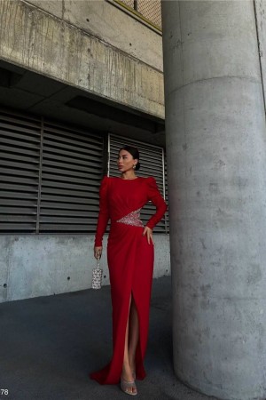 230476 RED "Evening dress"