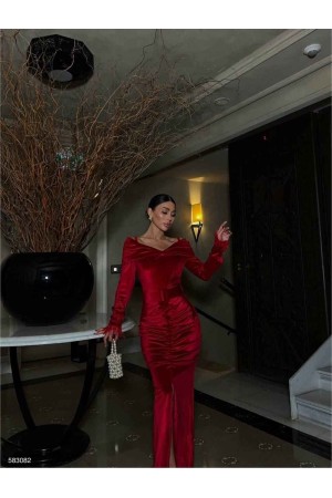 230488 RED "Evening dress"