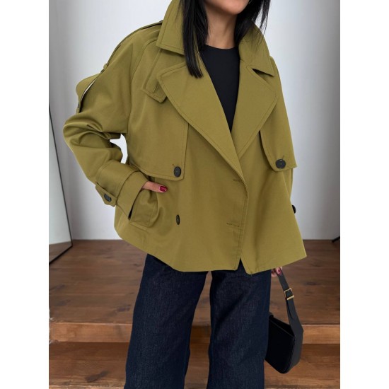 230556 YEŞİL TRENÇKOT