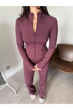 230618 Burgundy "Tracksuit Team"