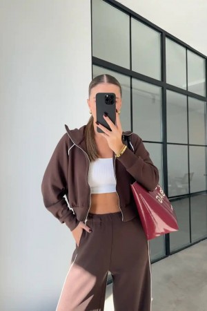 230625 KAHVE EŞOFMAN TAKIM