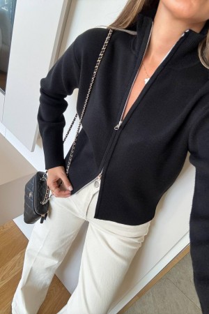 230631 BLACK CARDIGAN