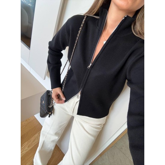 230631 BLACK CARDIGAN