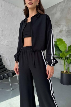 230656 SİYAH EŞOFMAN TAKIM