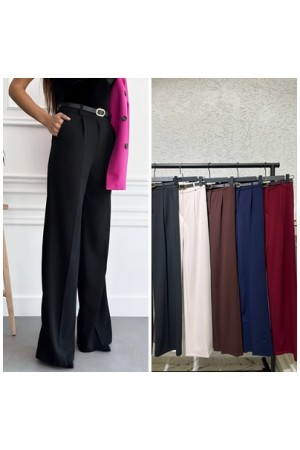 230702 Burgundy TROUSERS
