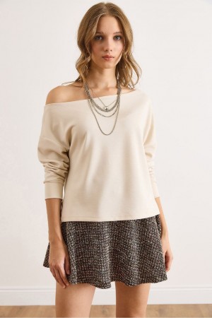 230752 BEIGE BLOUSE