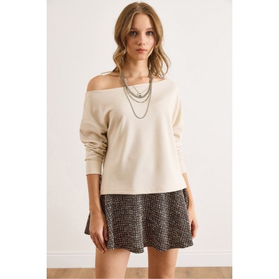 230752 BEIGE BLOUSE