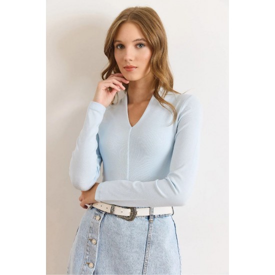 230764 "Baby blue" BLOUSE