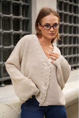 230785 Ecru CARDIGAN