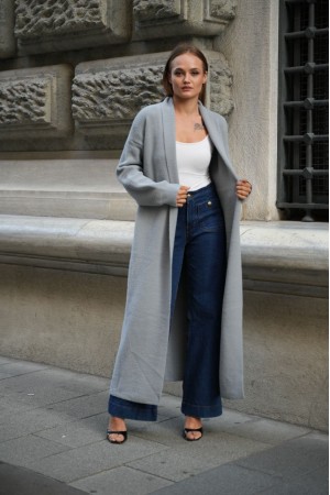 230804 GRAY CARDIGAN