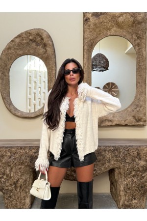230853 WHITE CARDIGAN