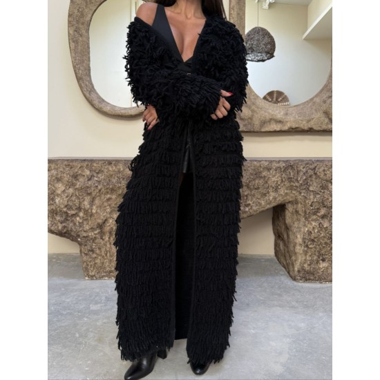 230857 BLACK CARDIGAN