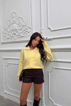 230868 YELLOW CARDIGAN