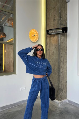 230875 MAVİ EŞOFMAN TAKIM