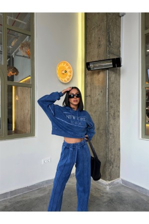 230875 MAVİ EŞOFMAN TAKIM