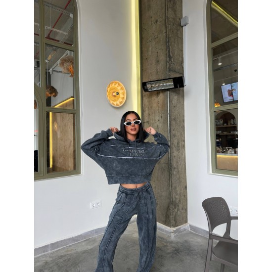 230876 GRİ EŞOFMAN TAKIM