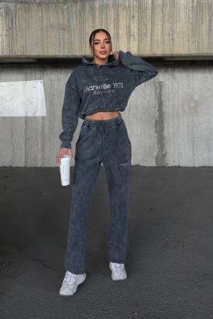 230884 GRİ EŞOFMAN TAKIM