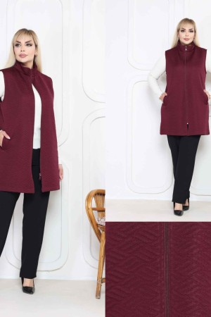 230928 Burgundy WAISTCOAT