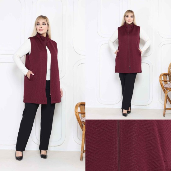 230928 Burgundy WAISTCOAT