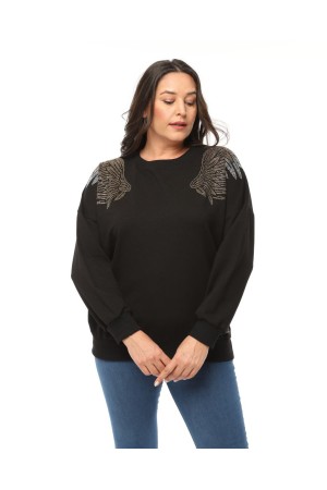 230933 SİYAH SWEAT