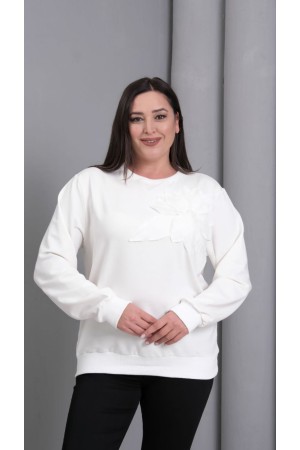 230940 BEYAZ SWEAT