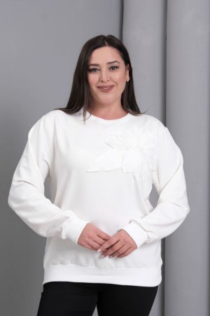 230940 BEYAZ SWEAT