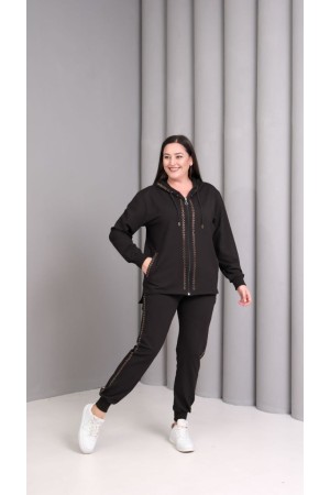 230954 SİYAH EŞOFMAN TAKIM