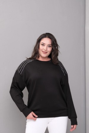 230967 SİYAH SWEAT