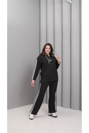 230972 SİYAH EŞOFMAN TAKIM