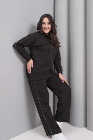 230973 SİYAH EŞOFMAN TAKIM