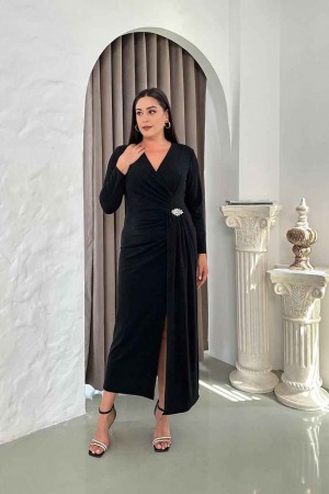 230976 SİYAH ELBİSE