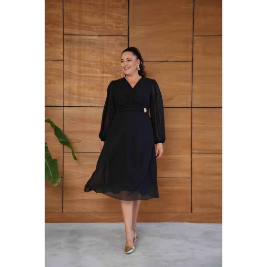 230986 SİYAH ELBİSE