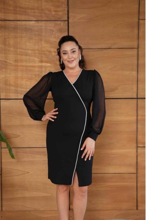 230988 SİYAH ELBİSE