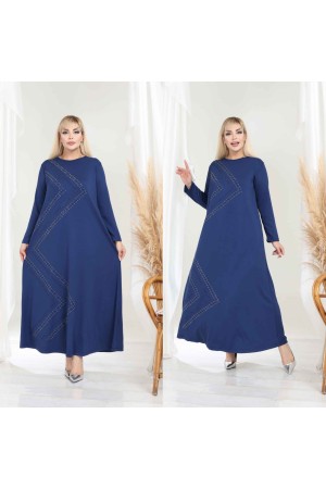 231025 LACİVERT ELBİSE