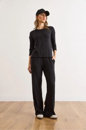 231033 SİYAH PANTOLON TAKIM