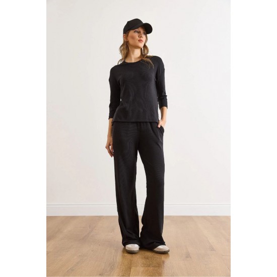 231033 SİYAH PANTOLON TAKIM