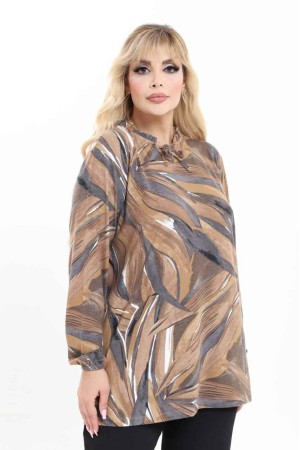 231042 DESENLİ BLUZ