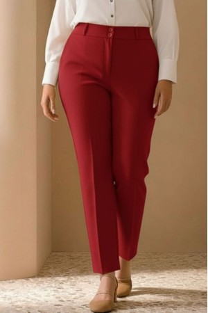 231052 Burgundy TROUSERS